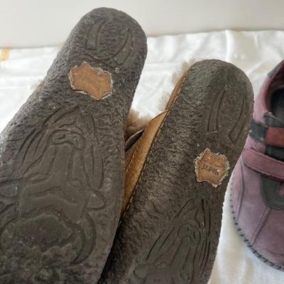Born Shoes (2) Taupe and Maroon