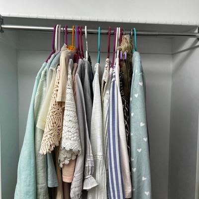 South Wall Top Rack Summery and 3/4 Sleeves Etc.