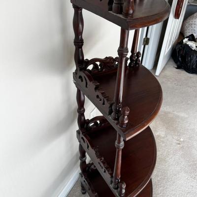 Mahogany Corner Shelf FANCY 