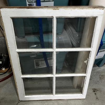 Garage Mullion Window Frame. 