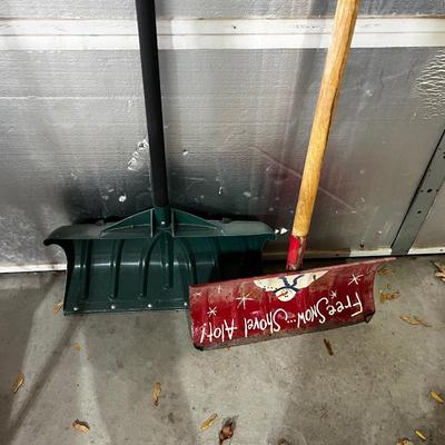 Garage 2 Snow Shovels 