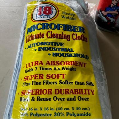 Garage Cleaning Micro Cloth Towel and Shop Paper Towels