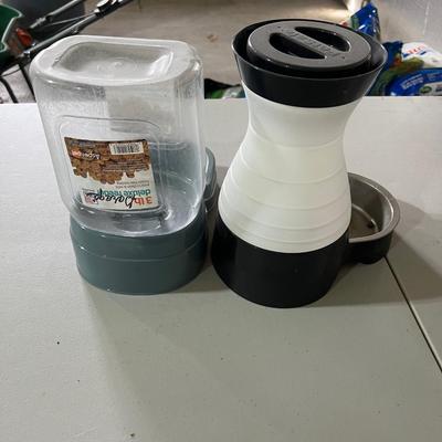 Garage Cat Feeder and Waterer