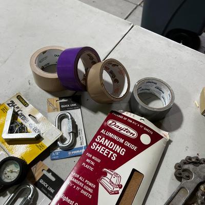 Garage: Mixed Lot of Hardware and Tools