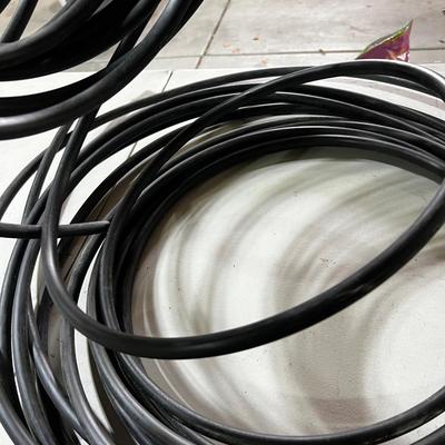 Garage: Black Poly Pipe about 50' 1/2 " 