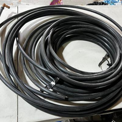 Garage: Black Poly Pipe about 50' 1/2 " 