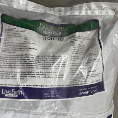 Garage, Bag of Live Brand Fertilizer NEW 