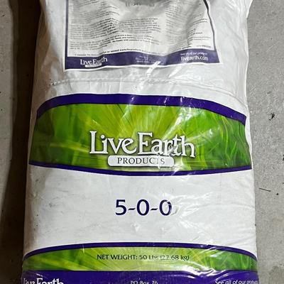 Garage, Bag of Live Brand Fertilizer NEW 