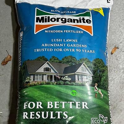 Garage Another Full Bag Milorganite FULL NEW Bag