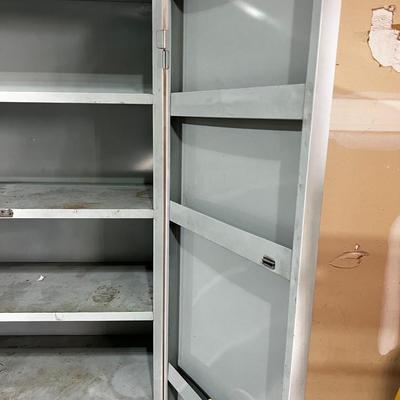 Garage Metal Shelf with only one door