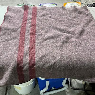 Garage WOOL Blanket 