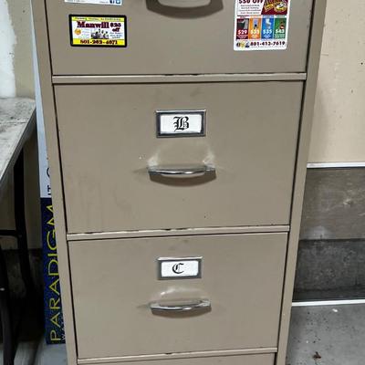 Garage; File Cabinet full of File Hangers. Legal Size