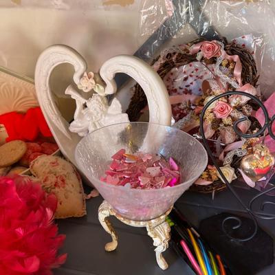 Stuff on the Shelf for Valentines Day