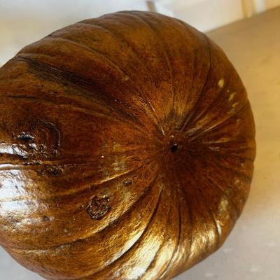 Resin Jack-o-Lantern Pumpkin