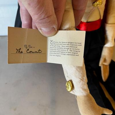 The Count by Gathered Traditions Artist Joe Spencer, HIGHLY Collectible! 