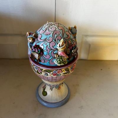Jim Shore ROTATING EASTER Scene