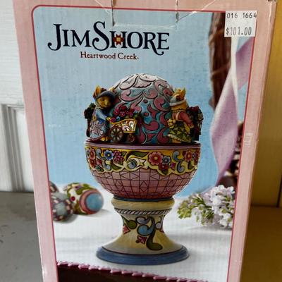 Jim Shore ROTATING EASTER Scene