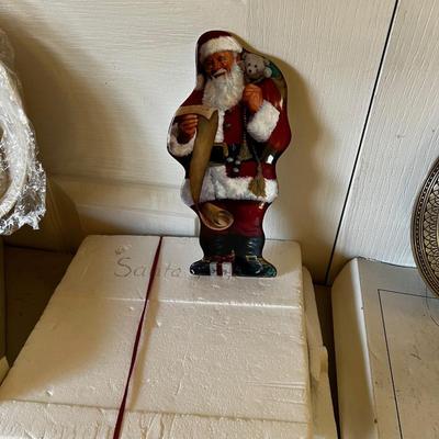 3 Plates: Madonna, Santa, and Holy Family, COA's Included. 