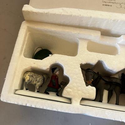 3 Sets of Heritage Village Collection Figurines and Accessories 