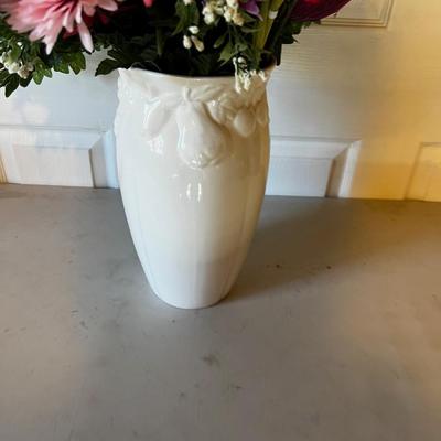 Spring Bunch in a White Vase. 