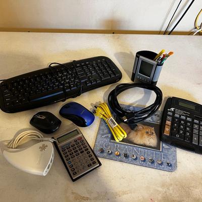Desk Top Accessories: Keyboard, Mice, Calculator
