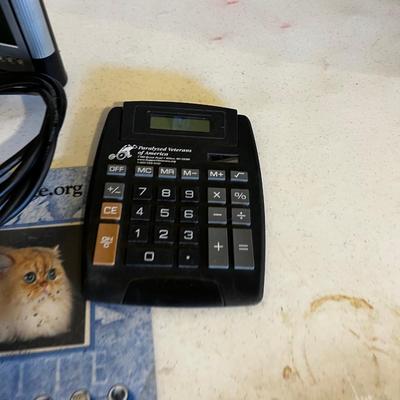 Desk Top Accessories: Keyboard, Mice, Calculator