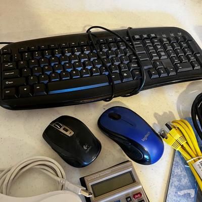 Desk Top Accessories: Keyboard, Mice, Calculator
