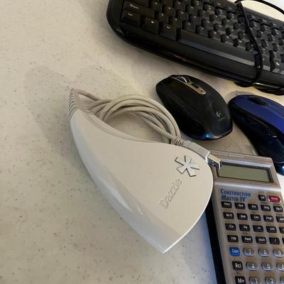 Desk Top Accessories: Keyboard, Mice, Calculator