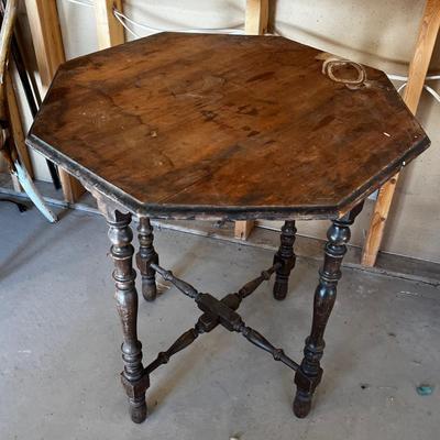Octagon Occasional Table