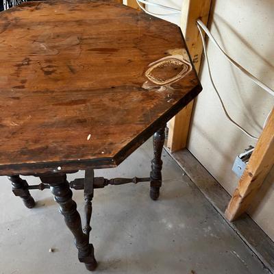 Octagon Occasional Table