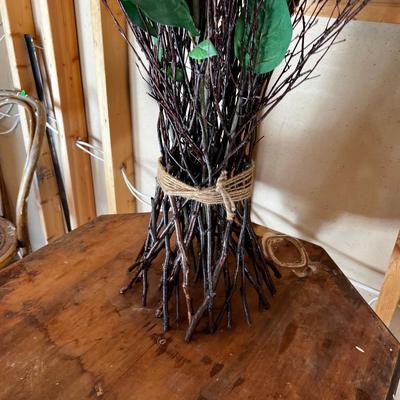 Lilac Floral Arrangement on Twigs