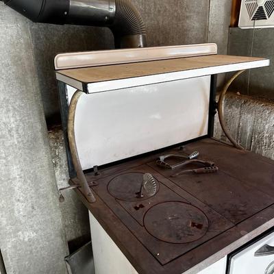 Antique MONARCH Wood Burning Cook Stove 