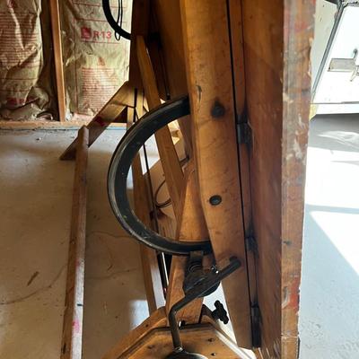 Vintage Complete Drafting Table. In the Basement, be prepared to bring up. There is a door to the outside. But YOU must carry across the...