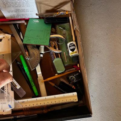 Vintage Complete Drafting Table. In the Basement, be prepared to bring up. There is a door to the outside. But YOU must carry across the...