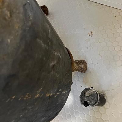 Antique Cast Iron Claw Foot Tub