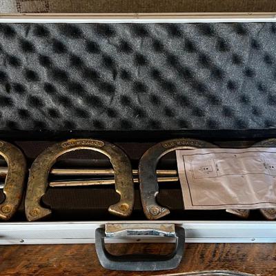 Horse Shoe Set in Carrying Case 