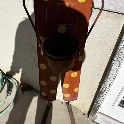 Metal Overall Planter 