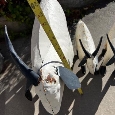 (3) Billy Goat Metal Family