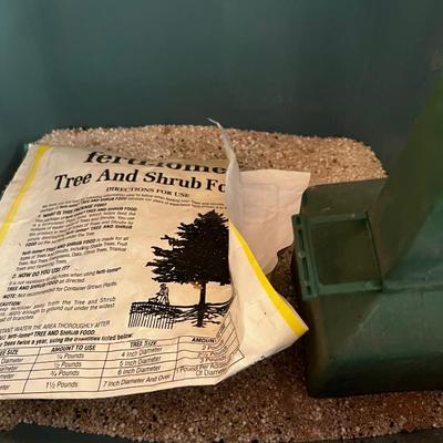 Tub Full of Tree and Shrub Fertilizer