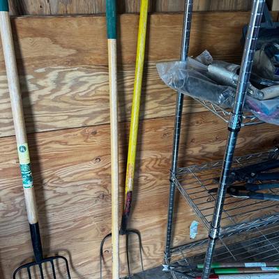 Pitch Fork And Hoe