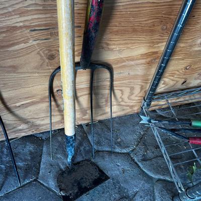 Pitch Fork And Hoe