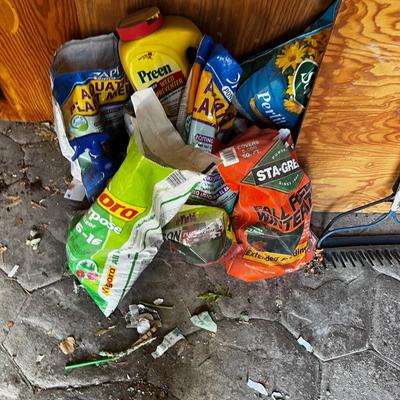 Several Bags of Fertilizer and Garden Soil 