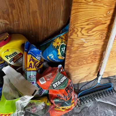 Several Bags of Fertilizer and Garden Soil 
