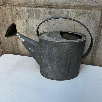 Galvanized Watering Can 