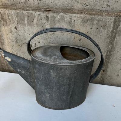 Galvanized Watering Can 
