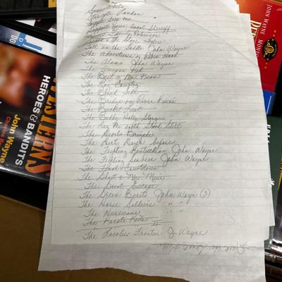 Giant Box of DVD including John Wayne, LDS and Family