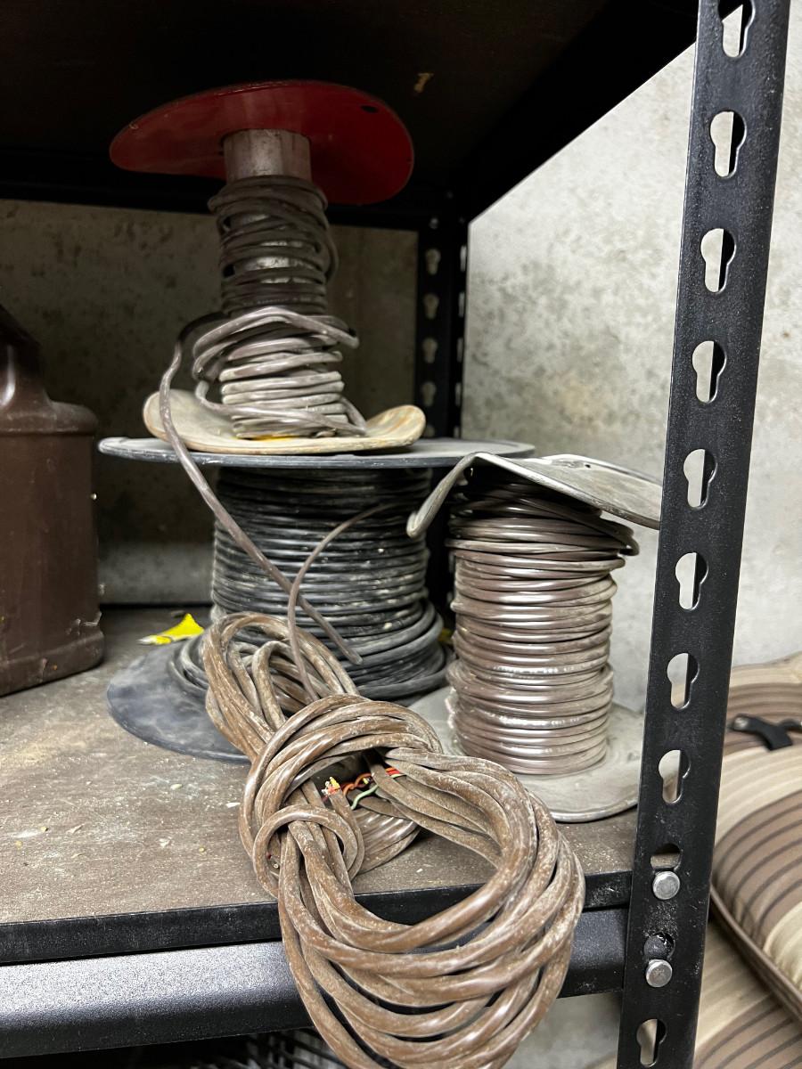 Partial Rolls of Thermostat Wire | EstateSales.org