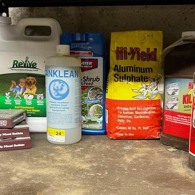 Weed Killers and Yard Chemicals 
