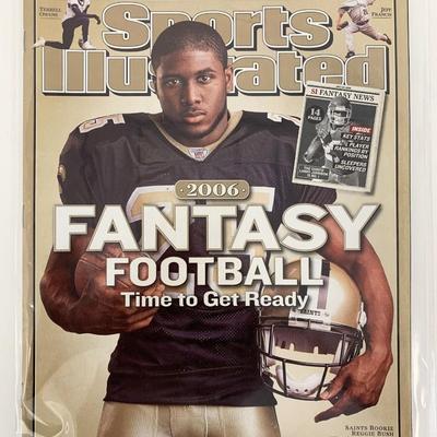 Sports Illustrated Magazine 2006 Fantasy Football Reggie Bush Cover