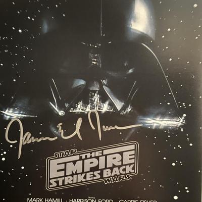 Star Wars James Earl Jones signed photo